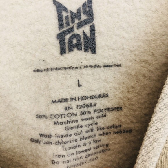 TINY TAN BTS KPOP Mic Drop Mens Large Anime Pullover Sweatshirt Graphics - Picture 6 of 7